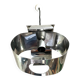 Suspension space age en chrome 1970