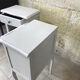 Lot tables de chevet beige
