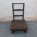 industrial trolley: coffee table