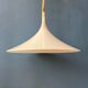 Vintage plexiglass "witch hat" pendant light
