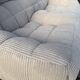 Ligne Roset Kashima 2 places Beige Velours côtelé