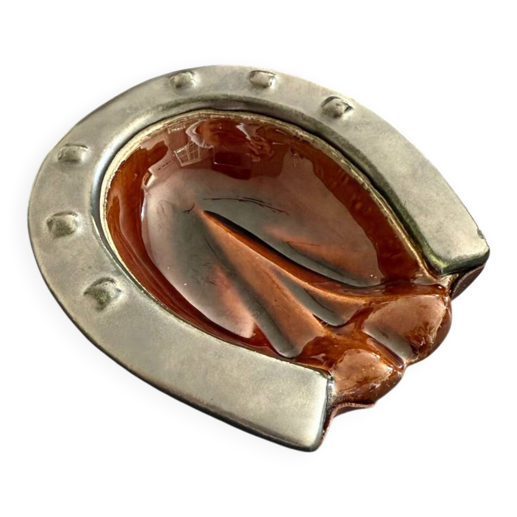 Vintage longchamp ashtray from the 1950s