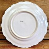 6 anciennes assiettes à dessert Desvres Fourmaintraux Rouen modèle Dinan 2