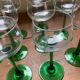 11 glasses of Alsace wine vintage green ideal white wine