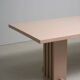 Postmodern dining table in memphis style, itlay 1980