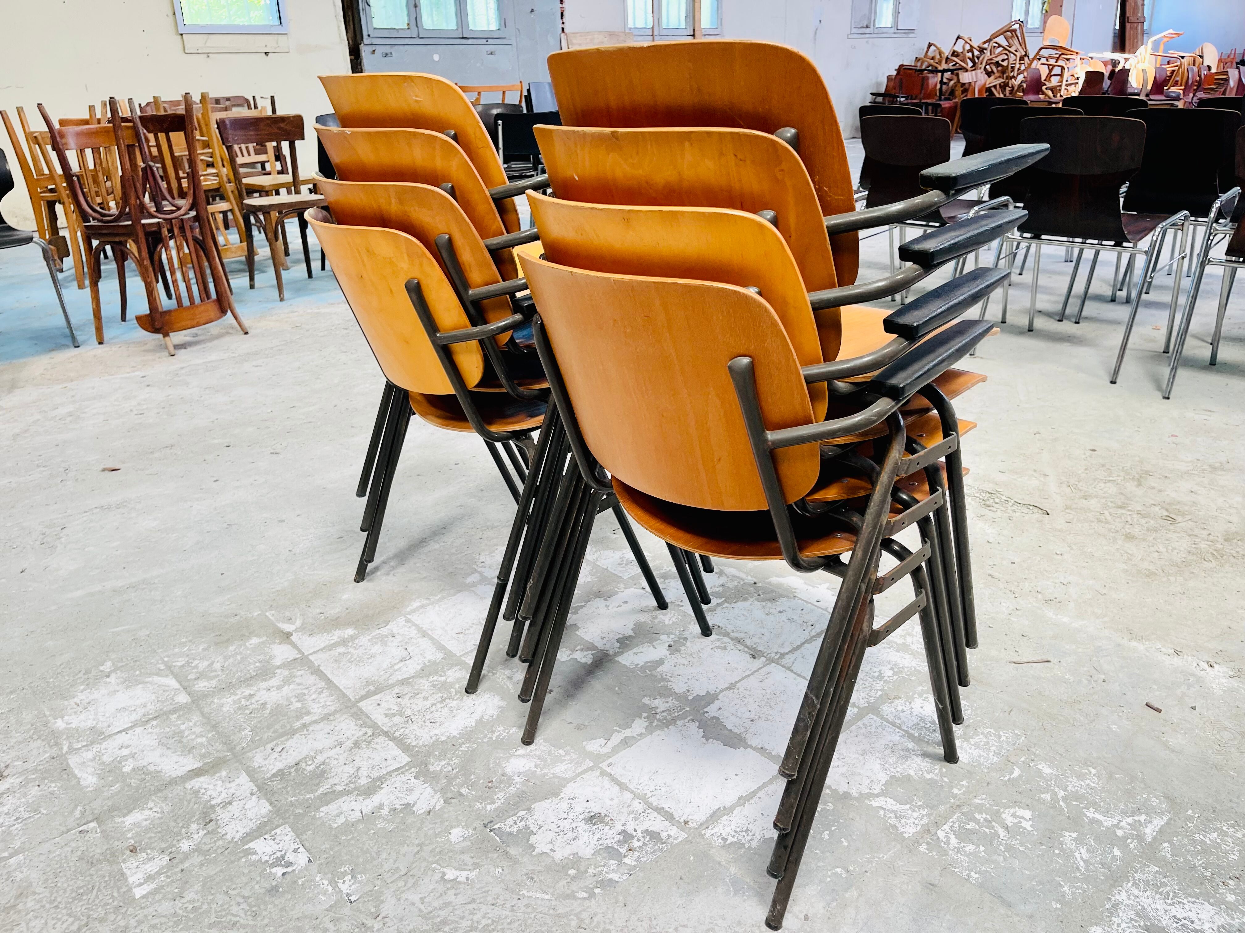 Marko Qwartet school chair 70s