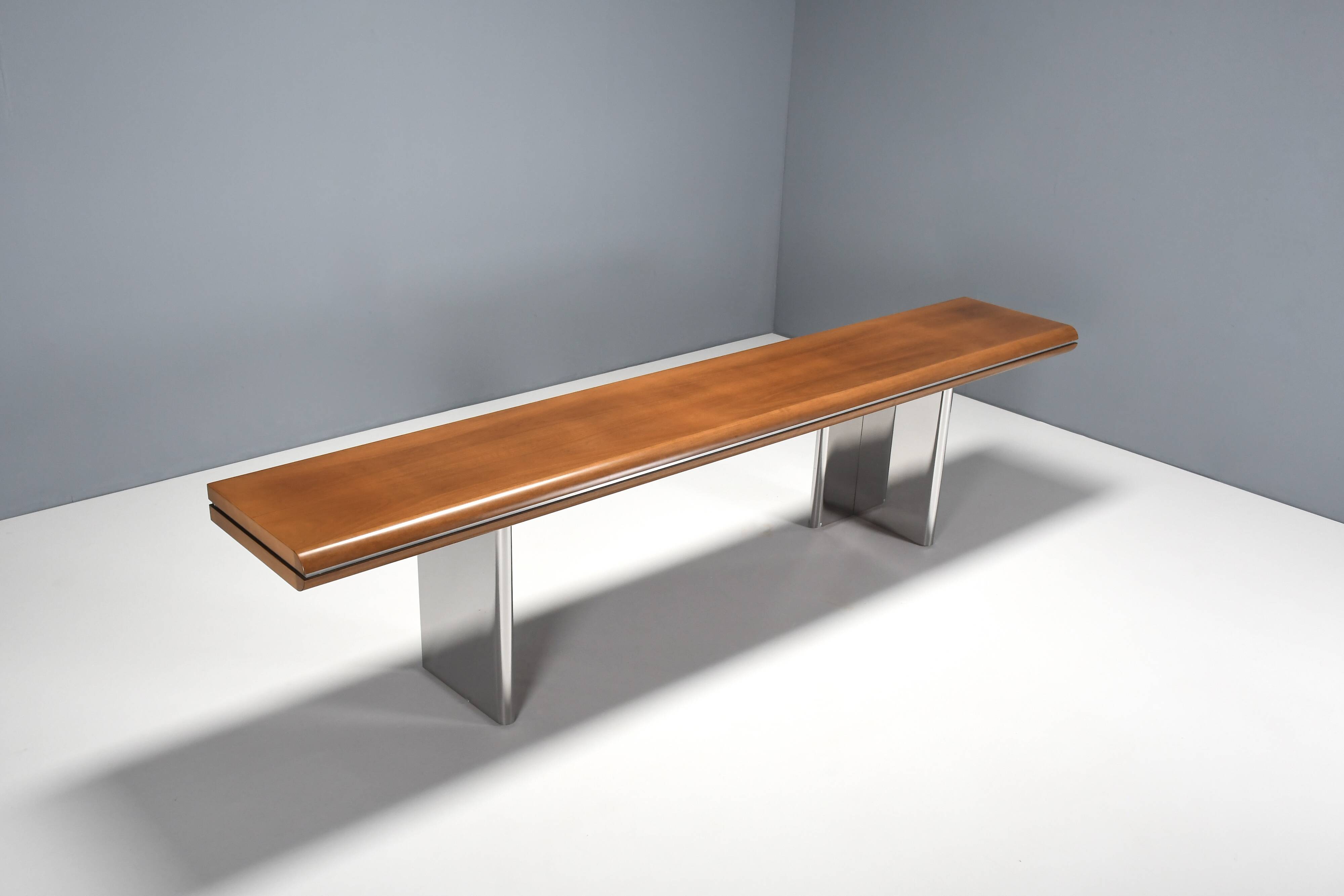 Large Console Table by Hans Von Klier for Skipper, Italy