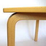 Birch dining table 80s
