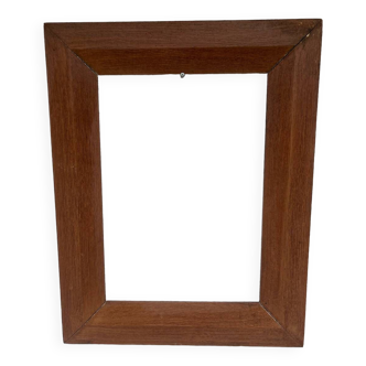 Wide wooden frame