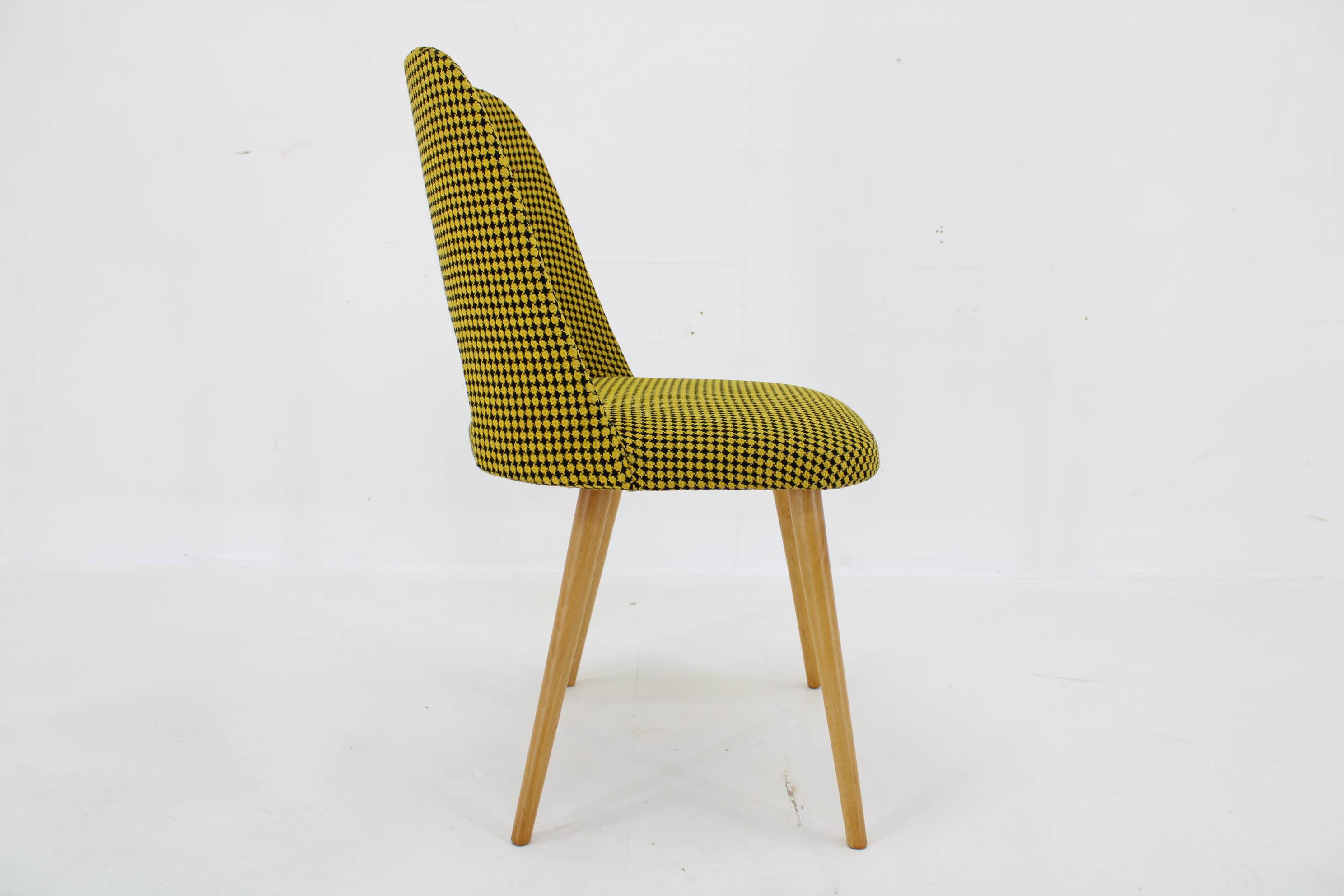 1960s Oswald Haerdtl ,Set of 4 Dining Chairs by TON, Czechoslovakia