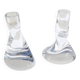 Pair of Sèvres crystal candlesticks