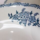 4 deep ironstone plates from St Amand 220513