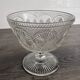 Ancienne coupe sur piédouche en verre