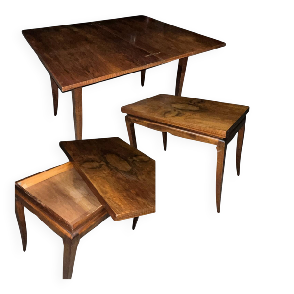 Table portefeuille - Bridge - CIRCA 1930 - En palissandre verni