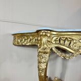 Louis XV Style Giltwood Console, 19th Century