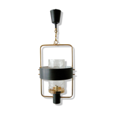 Hanging lamp arlus vintage 1950