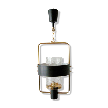 Hanging lamp arlus vintage 1950