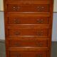 Large tall drawer unit Consorzio Mobili in cherry wood