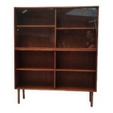 Mid century highboard display cabinet