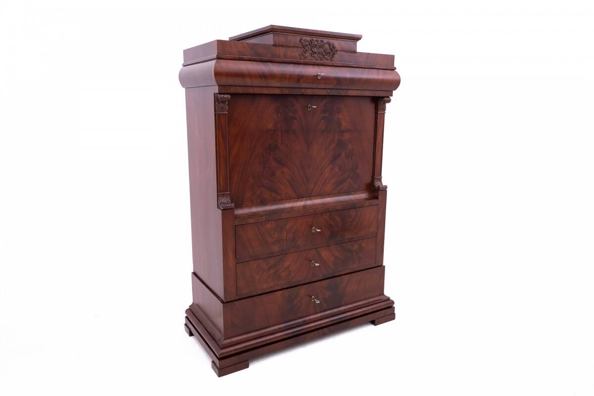 Antique secretary from around 1880, Northern Europe