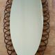 Miroir ovale vintage