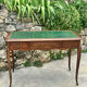 Small Flat Desk in Solid Wood in Louis XV style.