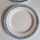Set of 14 Terre de fer Salins plates, Castellane model