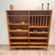 Splendid Scandinavian bookshelf in teak from Denmark.