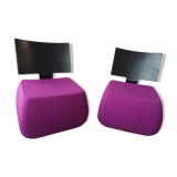 2 Tazia armchairs by Pascal Mourgue for Line Roset, Cinna