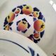 Set of 8 ironstone plates with coordinated designs.