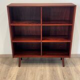 Scandinavian library in rosewood