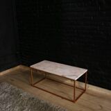 Living room marble metal coffee table