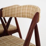 Set of four teak chairs, Danish design, 1970s, designer: Kai Kristiansen
