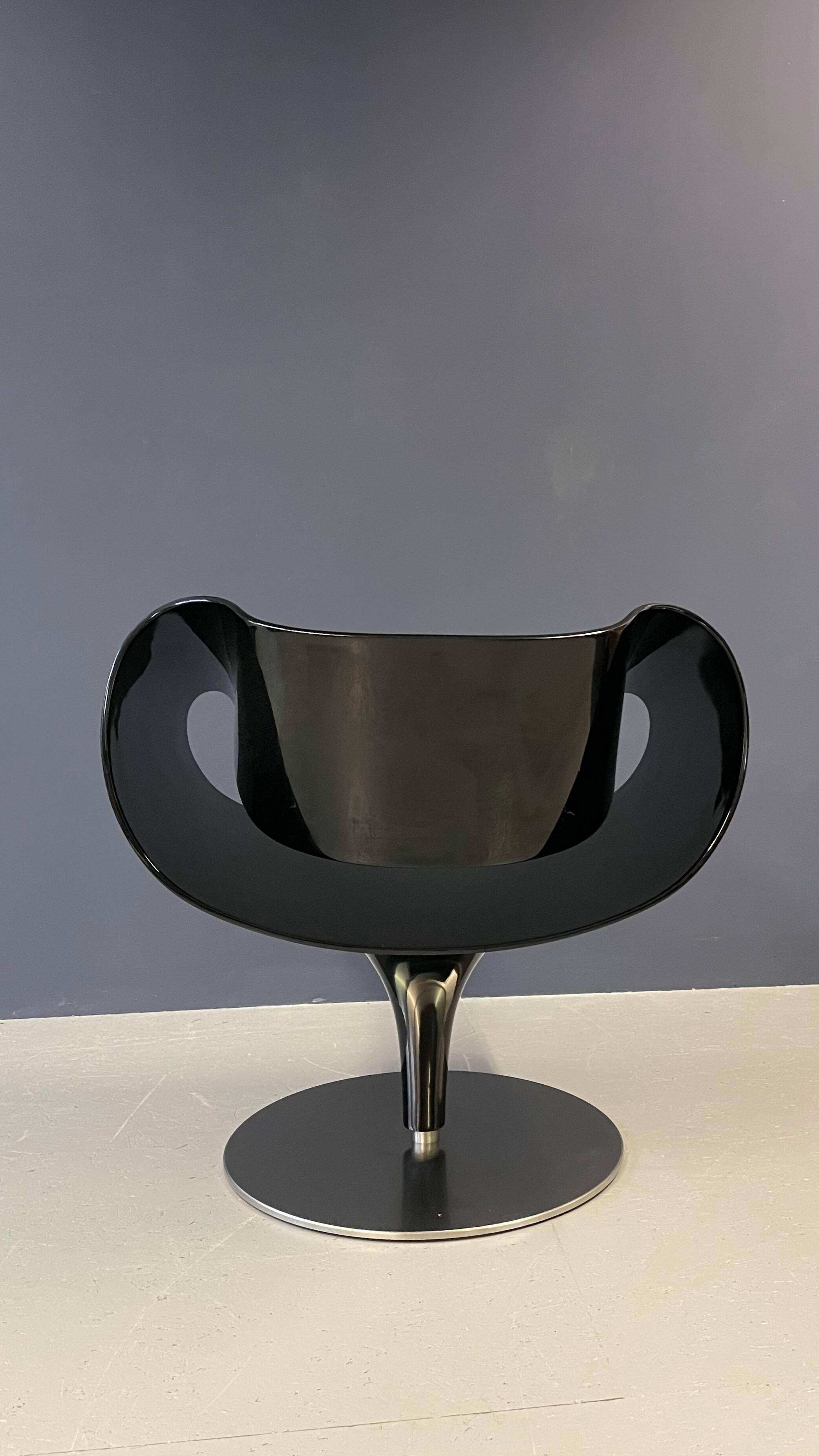 Black designer chair