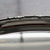 Vintage silver-plated service tray by Guy Degrenne