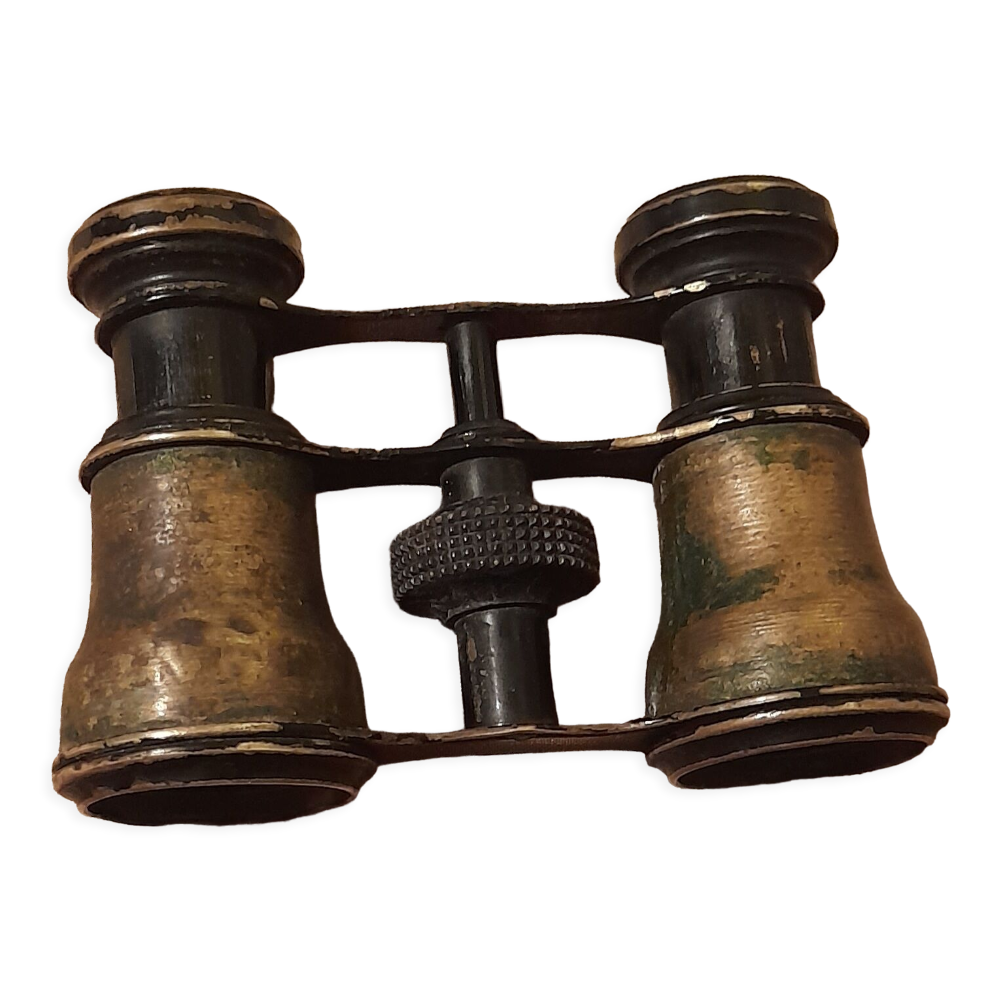 Theatre binoculars, Opera glasses, brass, vintage