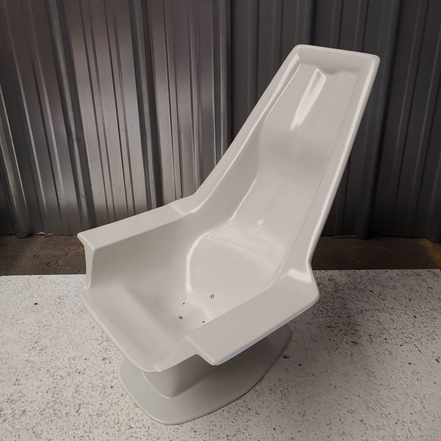 Fauteuil bain de soleil, Les Plastiques de Bourgogne, 1970