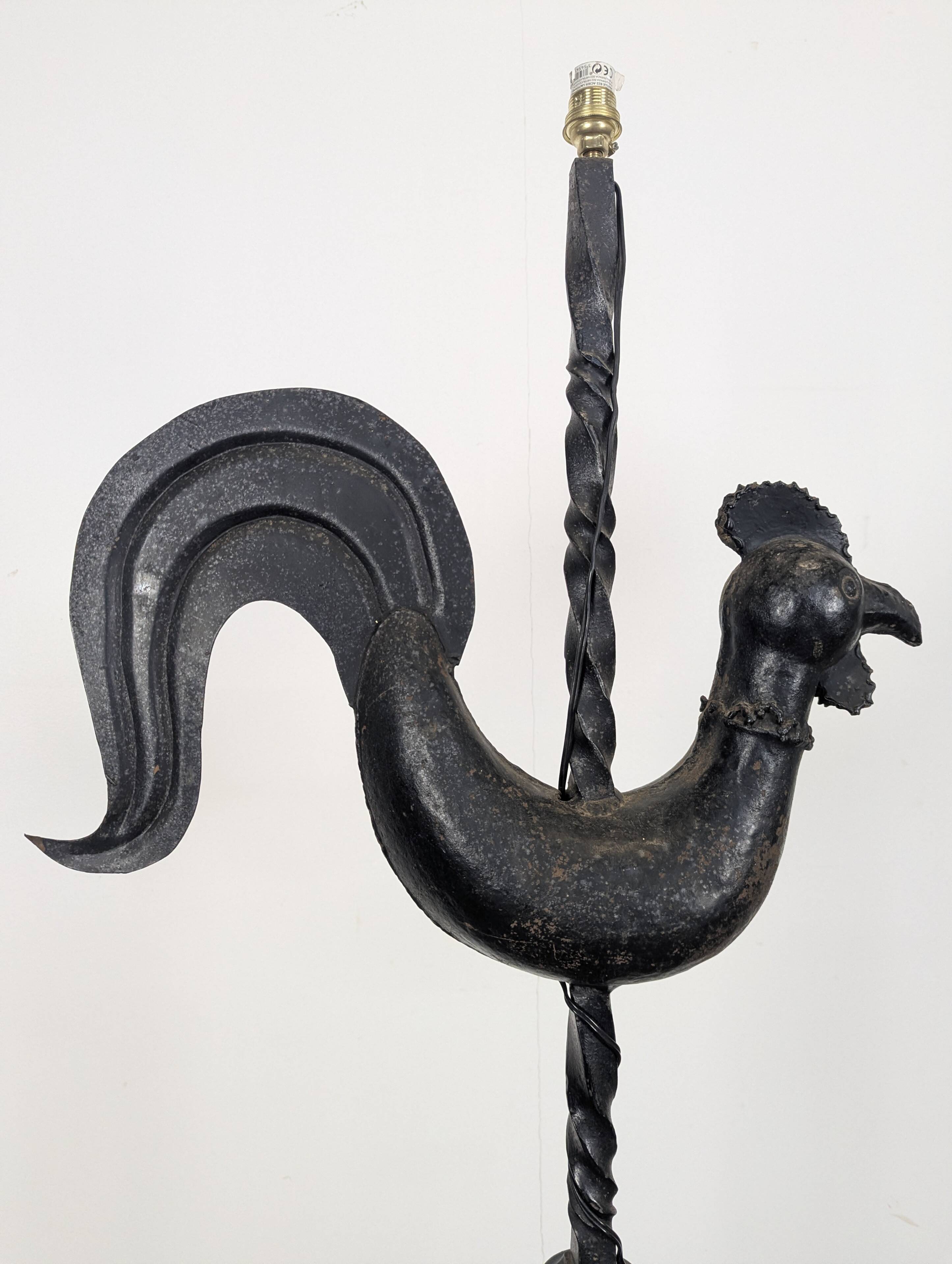 Standard lamp in the style of the Marolles workshop.