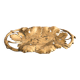 French bronze tray in Oak Leaf style from the 1950s