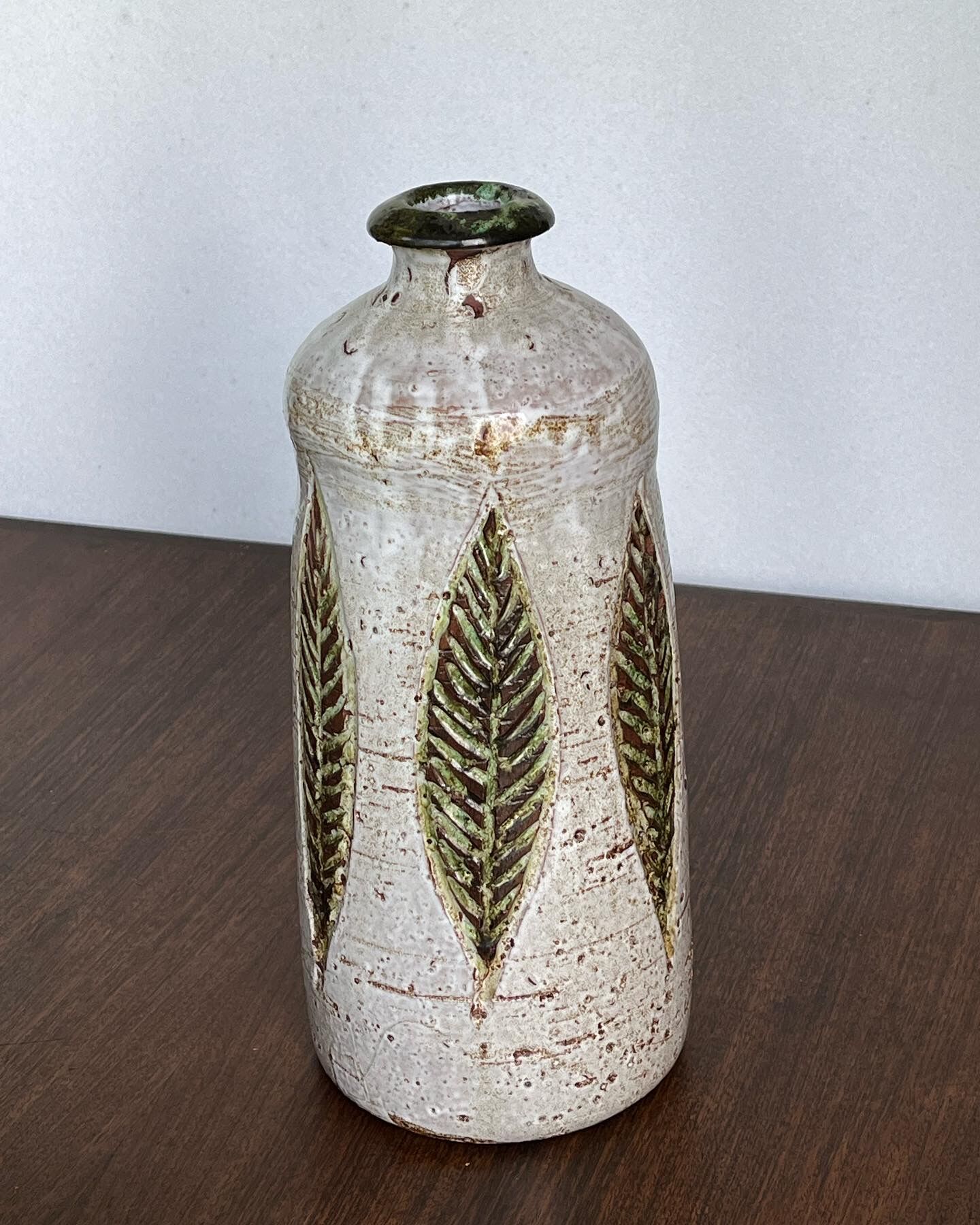 Ceramic vase by Marcel Giraud signed Cardelle