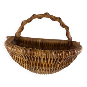 Panier murale en osier