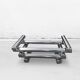 Table basse en verre et chrome