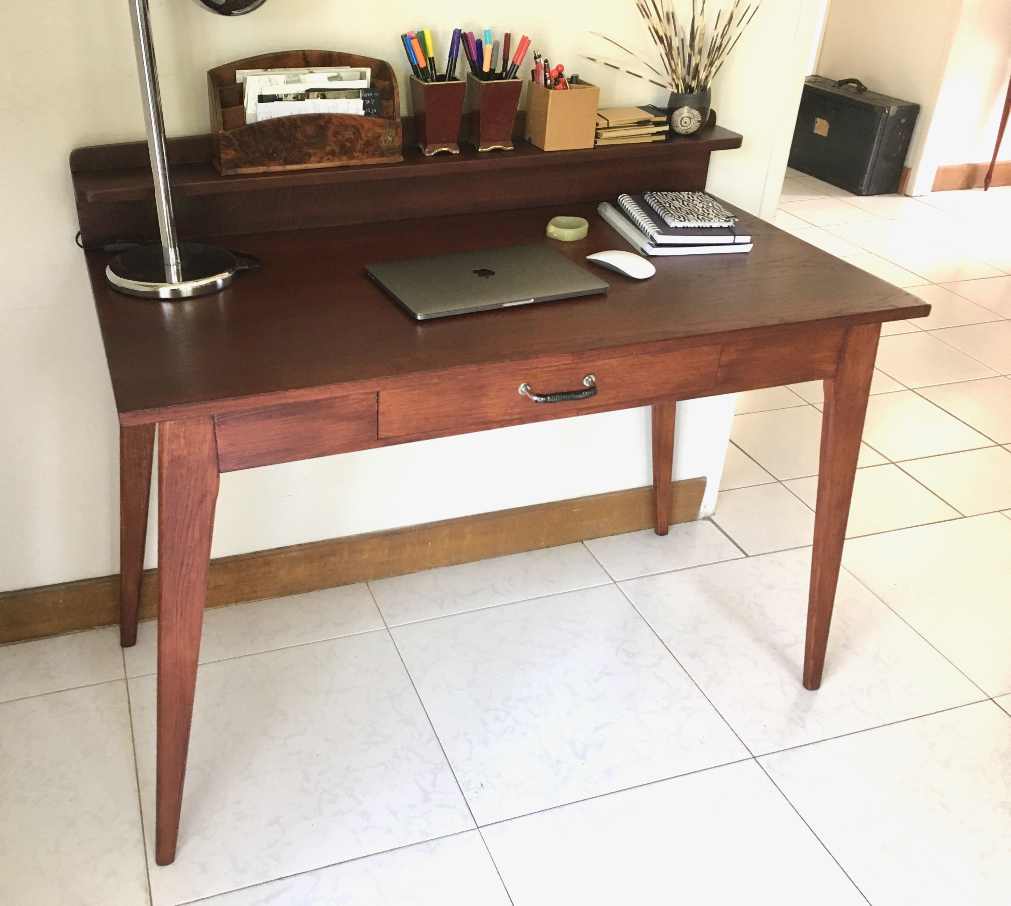 Bureau design 1960 restauré
