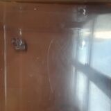 David Lange plexiglass coffee table