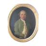 French school in the late 18th century - former portrait of a man