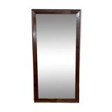 19th century mirror with wooden frame, in its original state - 1m79x87cm