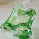 Empty pocket/Swan figurine, in the Murano style. In blown art glass. High 22 cm