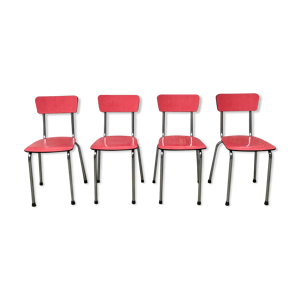 Série de 4 chaises en
