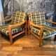 Pair of Scandinavian armchairs