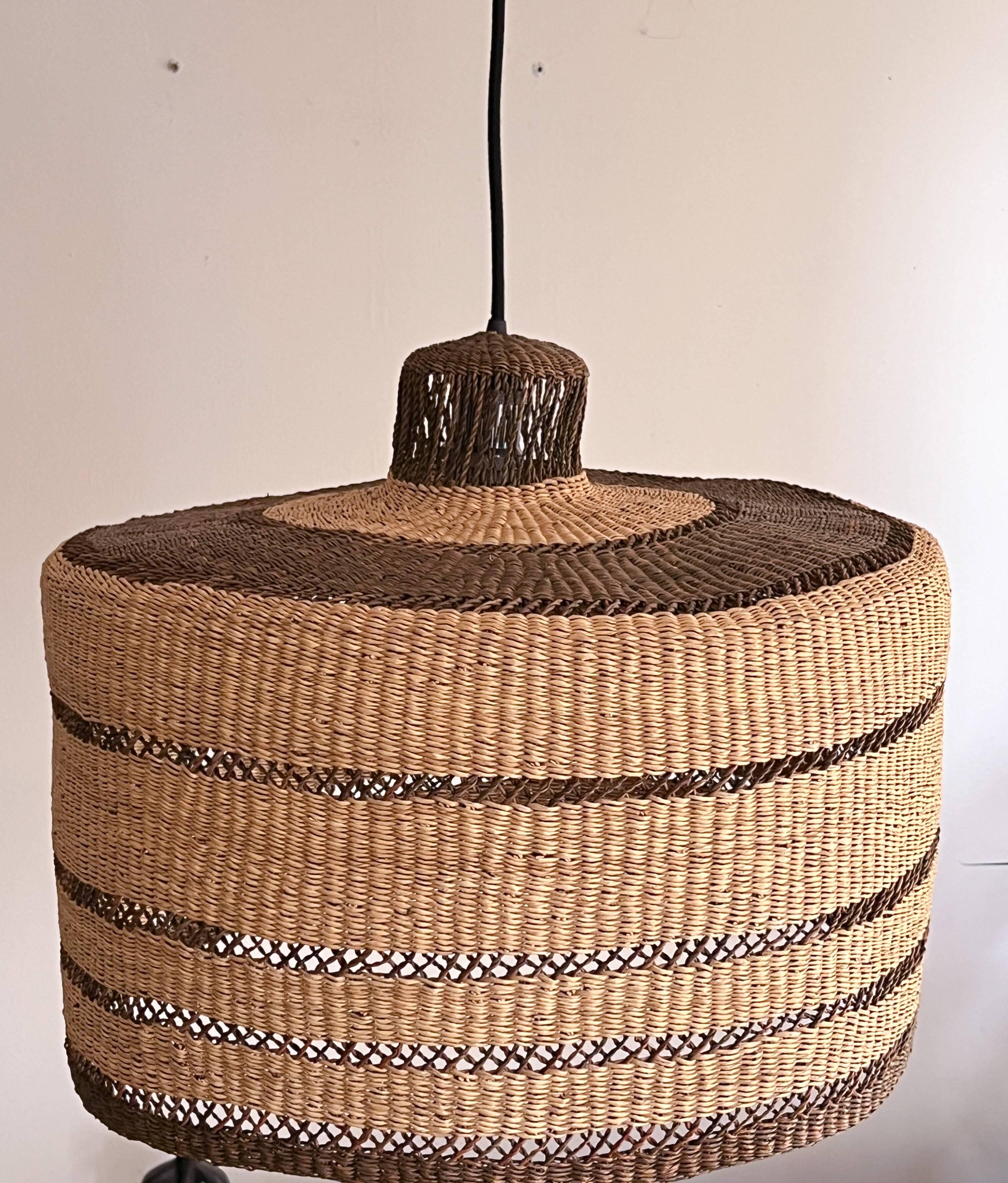 Large Boga Woven Hanging (Elephant Grass, Ghana)
